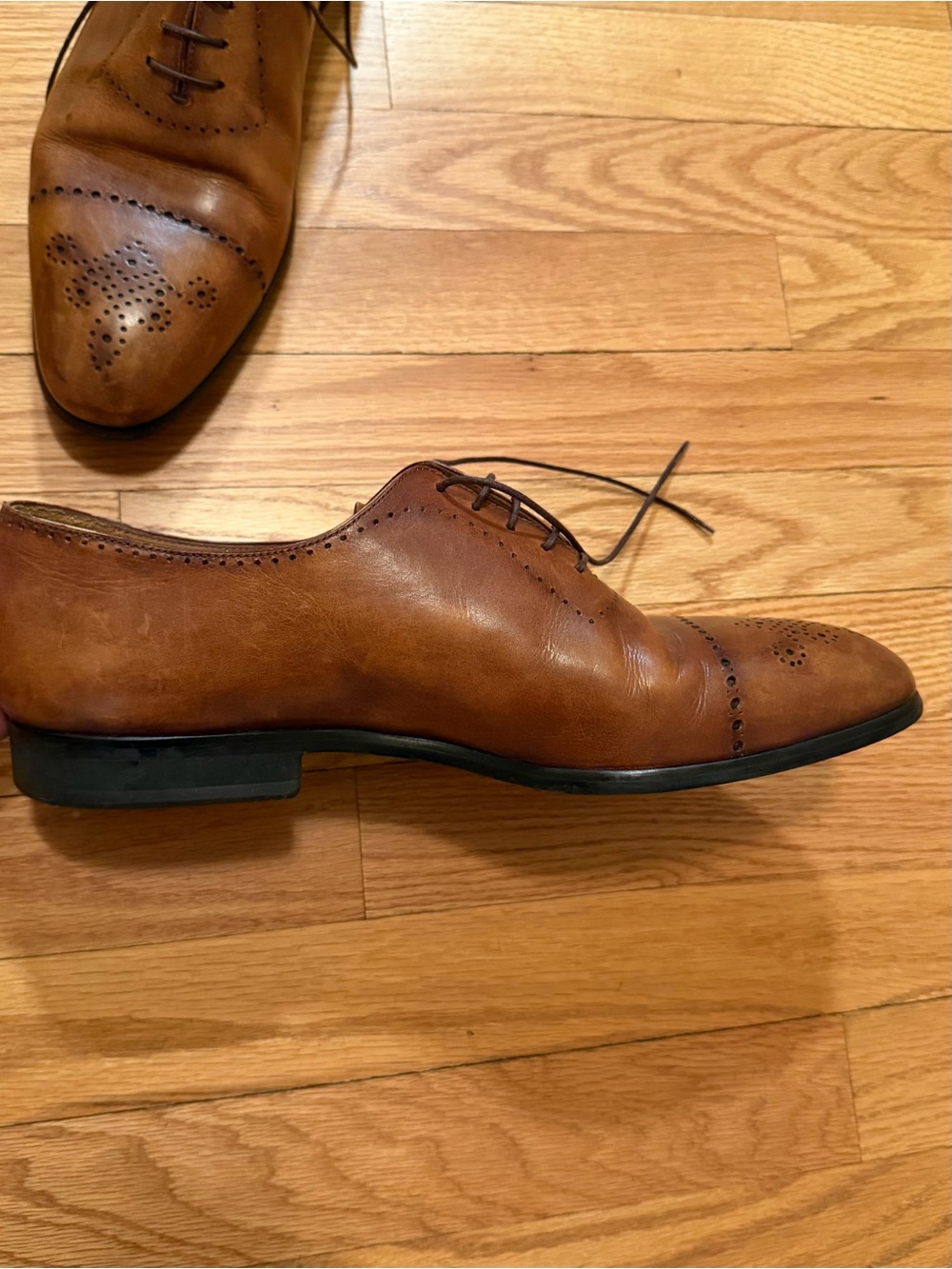 Berluti Patina Leather Oxford Shoes Men’s 12 - Picture 8 of 10